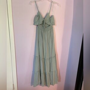 NWOT Alter'd State Teal Blue Maxi Dress